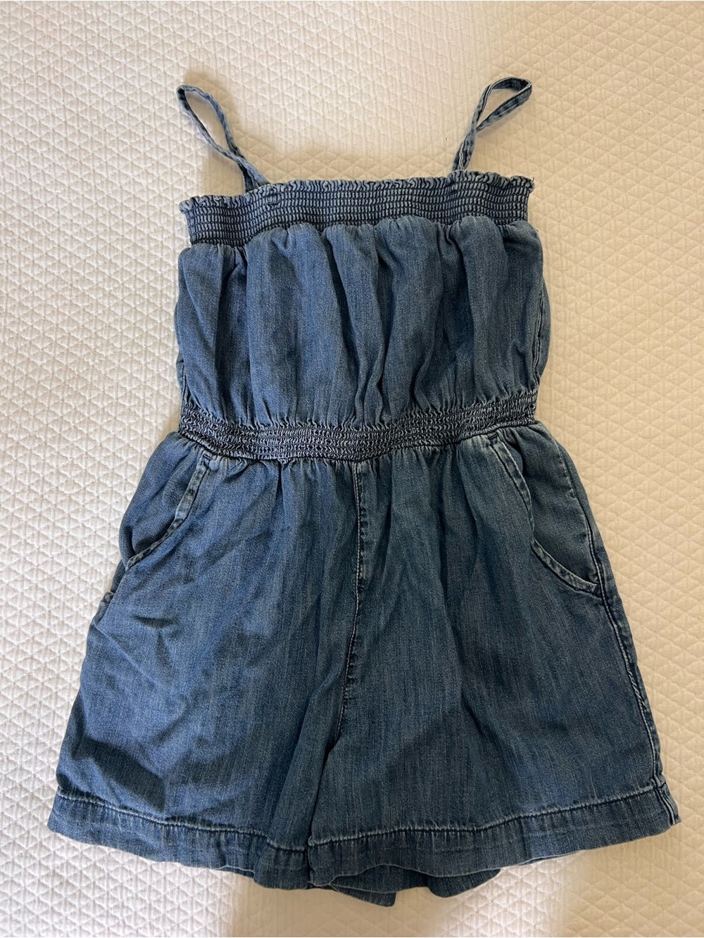 Gap Chambray Denim Romper • Medium (8)